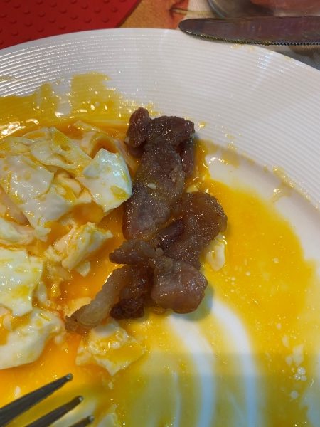 Tocino with fried egg