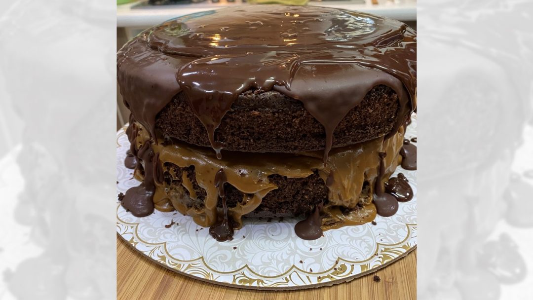 Choco-Obscene Mocha Cake