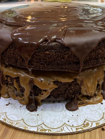Choco-Obscene Mocha Cake